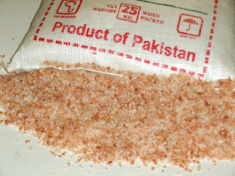 Indussalz Rosa (Himalaya Salz) - 25Kg Sack, Körnung: 2-5 mm