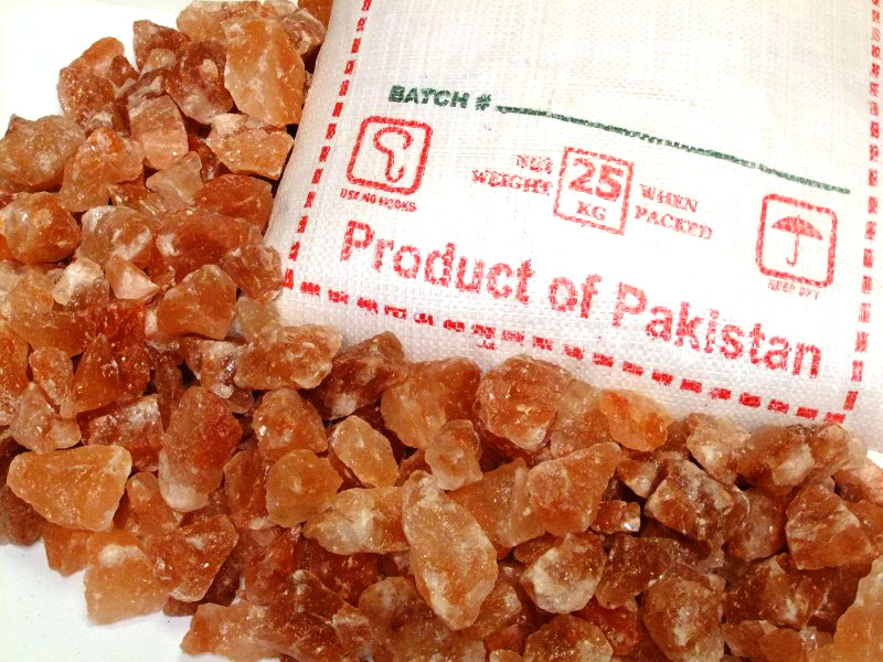 Indussalz Rosa (Himalaya Salz) 25Kg Sack, Körnung: 2-5 cm