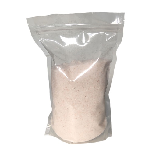 [ISRF120305] Indussalz Rosa (Himalaya Salz) - 12x 1Kg Stehbeutel, Körnung: 0.3-0.5 mm